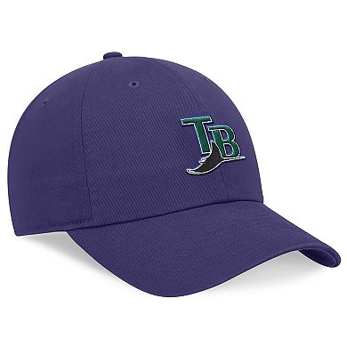Men's Nike Purple Tampa Bay Rays Rewind Cooperstown Collection Club Adjustable Hat