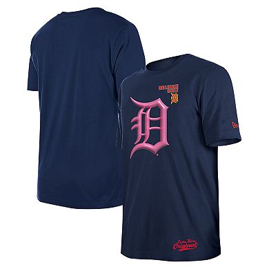 Men's New Era Navy Detroit Tigers Big League Chew T-Shirt