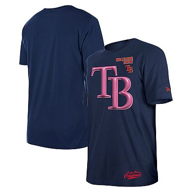 Men's New Era Navy Tampa Bay Rays Big League Chew T-Shirt