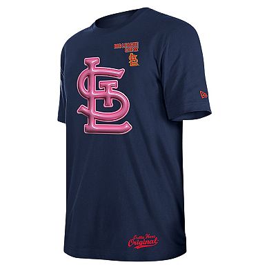 Men's New Era Navy St. Louis Cardinals Big League Chew T-Shirt