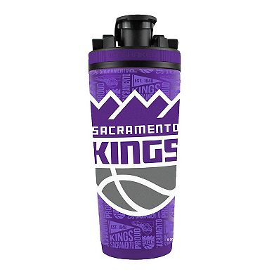 WinCraft Sacramento Kings 26oz. 4D Stainless Steel Ice Shaker Bottle