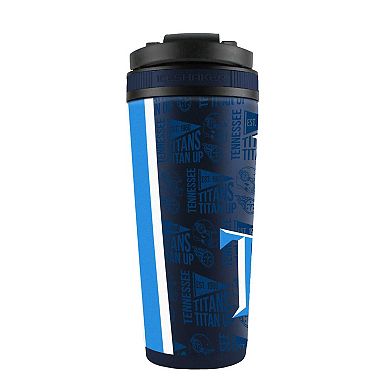 WinCraft Tennessee Titans 26oz. 4D Stainless Steel Ice Shaker Bottle