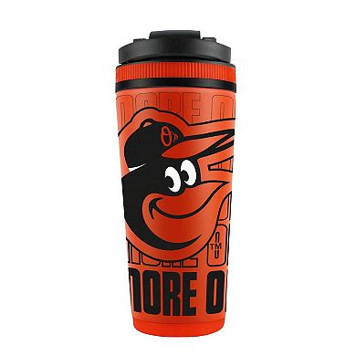 WinCraft Baltimore Orioles 26oz. 4D Stainless Steel Ice Shaker Bottle