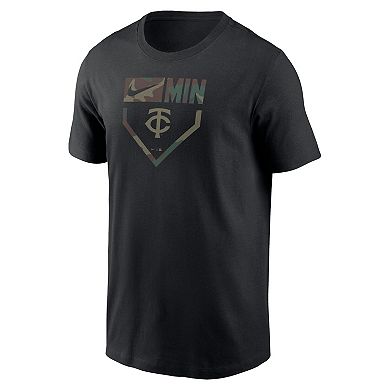 Men's Nike Black Minnesota Twins Camo T-Shirt