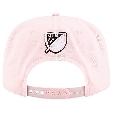 Men's New Era Pink Inter Miami CF Rope Golfer Adjustable Hat