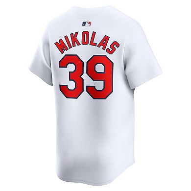 Men's Nike Miles Mikolas White St. Louis Cardinals Home Limited Player Jersey