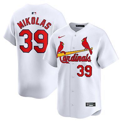 Men's Nike Miles Mikolas White St. Louis Cardinals Home Limited Player Jersey