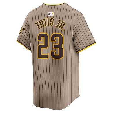 Men's Nike Fernando Tatis Jr. Tan San Diego Padres Alternate Limited Player Jersey