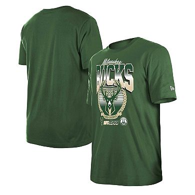 Unisex New Era Hunter Green Milwaukee Bucks Summer Classics T-Shirt