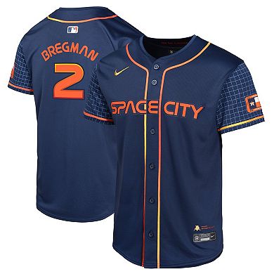 Youth Nike Alex Bregman Navy Houston Astros City Connect Limited Player Jersey