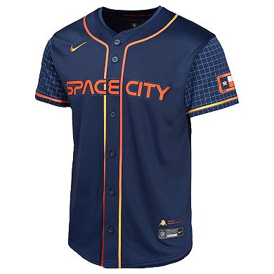 Youth Nike  Navy Houston Astros City Connect Limited Jersey