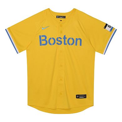 Preschool Nike Rafael Devers Gold Boston Red Sox City Connect Limited Player Jersey