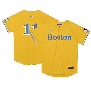 Preschool Nike Rafael Devers Gold Boston Red Sox City Connect Limited Player Jersey