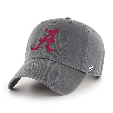 '47 Charcoal Alabama Crimson Tide 2024 NCAA Men's Basketball Tournament March Madness Final Four Regional Champions Clean Up Adjustable Hat
