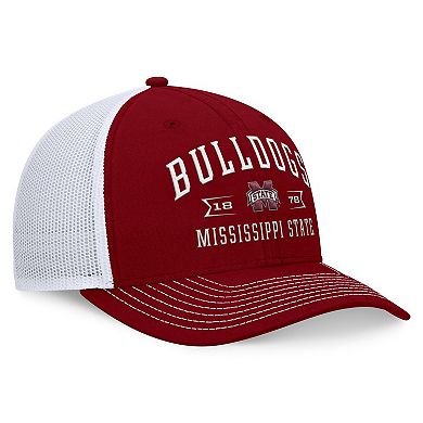 Men's Top of the World Maroon Mississippi State Bulldogs Carson Trucker Adjustable Hat