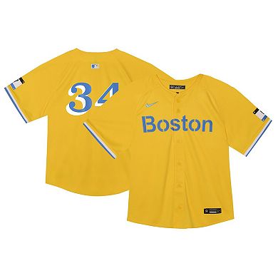 Toddler Nike David Ortiz Gold Boston Red Sox City Connect Limited Player Jersey