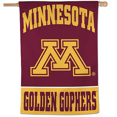 "WinCraft Minnesota Golden Gophers 28"" x 40"" Primary Logo Single-Sided Vertical Banner"