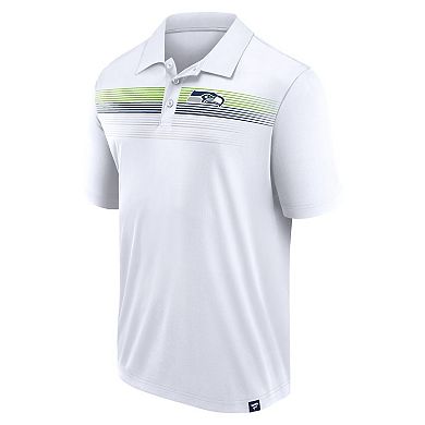 Men's Fanatics Branded White Seattle Seahawks Big & Tall Sublimated Polo
