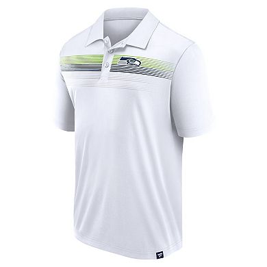 Men's Fanatics White Seattle Seahawks Big & Tall Sublimated Polo