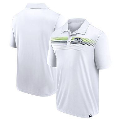 Men's Fanatics White Seattle Seahawks Big & Tall Sublimated Polo