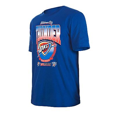 Unisex New Era Blue Oklahoma City Thunder Summer Classics T-Shirt