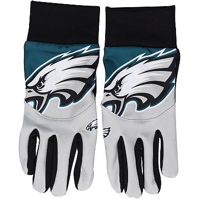 FOCO Philadelphia Eagles Cropped Logo Texting Gloves