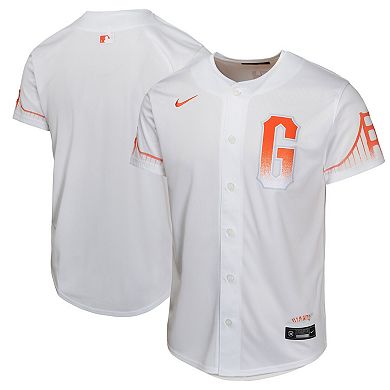 Youth Nike  White San Francisco Giants City Connect Limited Jersey