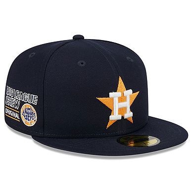 Men's New Era Navy Houston Astros Big League Chew Team 59FIFTY Fitted Hat