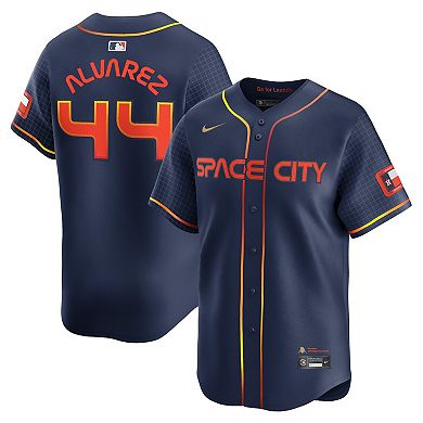 Men's Nike Yordan Alvarez Navy Houston Astros City Connect Limited Player Jersey