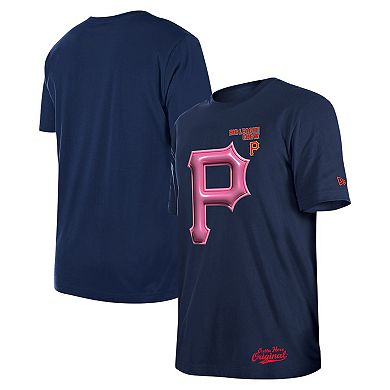 Men's New Era Navy Pittsburgh Pirates Big League Chew T-Shirt
