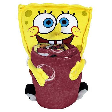 The Northwest Group Florida State Seminoles Spongebob Squarepants Hugger Blanket