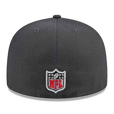 Men's New Era  Graphite Kansas City Chiefs Official 2024 NFL Draft On Stage 59FIFTY Fitted Hat