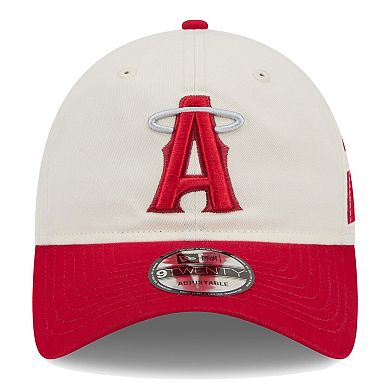 Men's New Era White Los Angeles Angels City Connect Alternate 9TWENTY Adjustable Hat