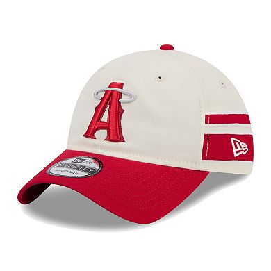 Men's New Era White Los Angeles Angels City Connect Alternate 9TWENTY Adjustable Hat