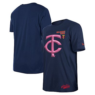 Men's New Era Navy Minnesota Twins Big League Chew T-Shirt