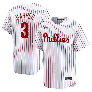 Youth Nike Bryce Harper White Philadelphia Phillies Home Limited Player Jersey