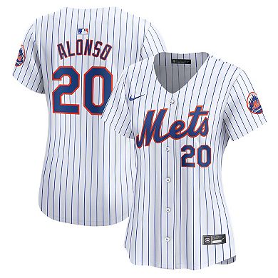 Women's Nike Pete Alonso White New York Mets Home Limited Player Jersey