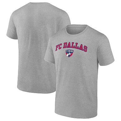 Men's Fanatics Branded Steel FC Dallas Heart & Soul T-Shirt
