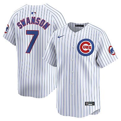 Youth Nike Dansby Swanson White Chicago Cubs Home Limited Player Jersey