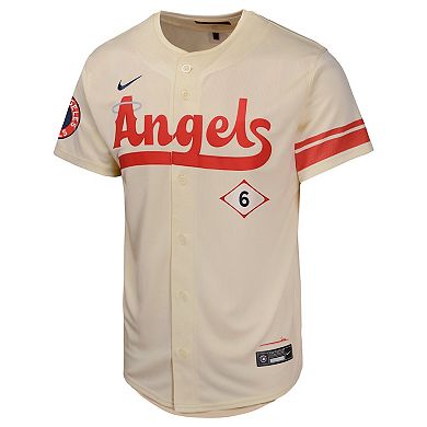 Youth Nike Anthony Rendon Cream Los Angeles Angels City Connect Limited Player Jersey