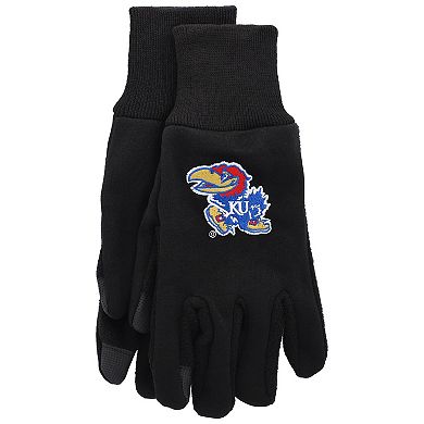 Kansas Jayhawks McArthur Team Logo Touch Gloves