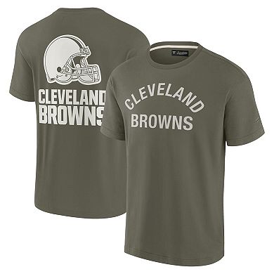 Unisex Fanatics Signature Olive Cleveland Browns Elements Super Soft Short Sleeve T-Shirt