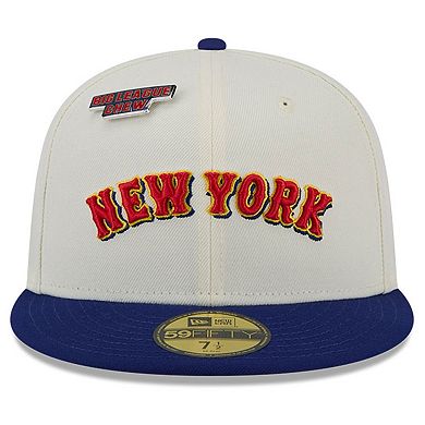 Men's New Era White New York Mets Big League Chew Original 59FIFTY Fitted Hat