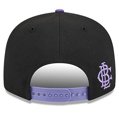 Men's New Era Black/Purple Tampa Bay Rays Grape Big League Chew Flavor Pack 9FIFTY Snapback Hat