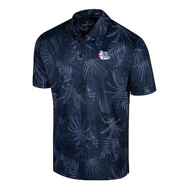 Men's Colosseum Navy Gonzaga Bulldogs Palms Polo