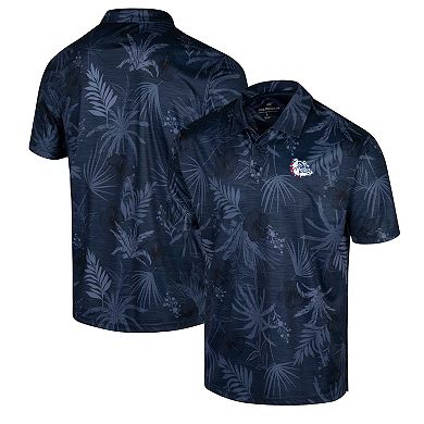 Men's Colosseum Navy Gonzaga Bulldogs Palms Polo