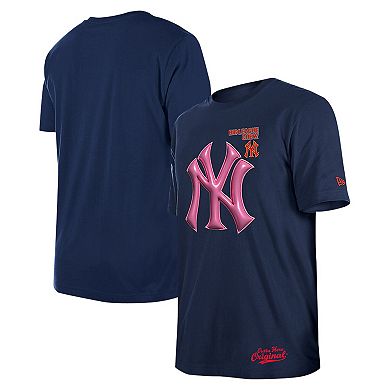 Men's New Era Navy New York Yankees Big League Chew T-Shirt
