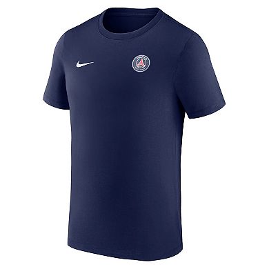 Men's Nike Navy Paris Saint-Germain Club Essential T-Shirt