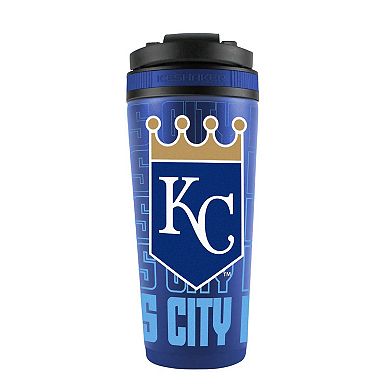 WinCraft Kansas City Royals 26oz. 4D Stainless Steel Ice Shaker Bottle