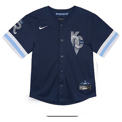 Toddler Nike  Navy Kansas City Royals City Connect Limited Jersey